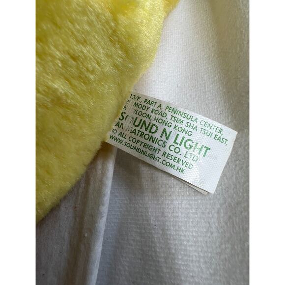 Sound N Light Animatronics Sing and Dance Easter Yellow Duck 2009 Works Nice - Picture 12 of 14